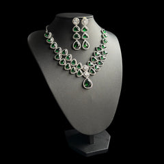 Emerald Green Necklace Set