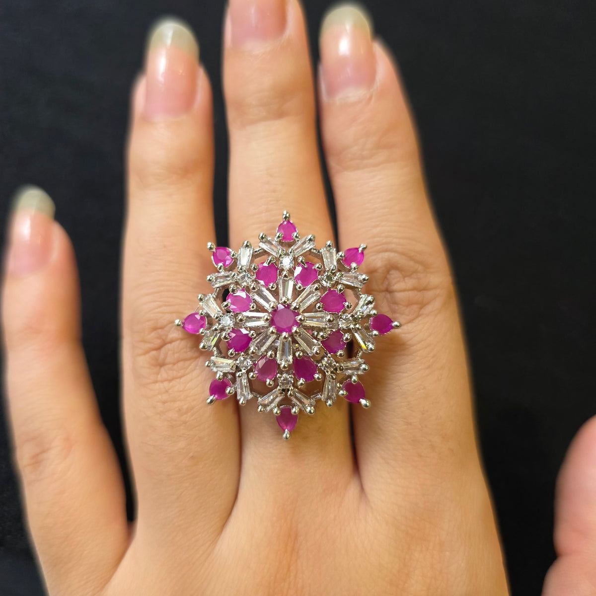 Stunning Size Adjustable Ring
