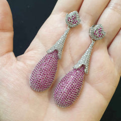 Stunning Ruby Earrings