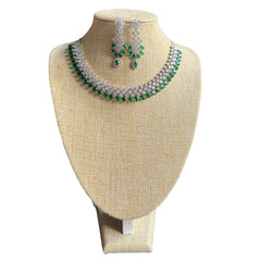 Emerald Green Necklace Set