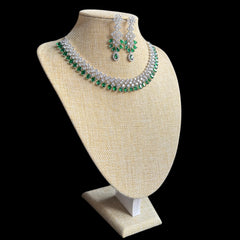 Emerald Green Necklace Set