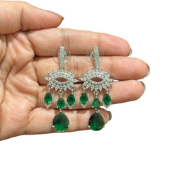 Emerald Green Earrings