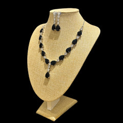 Blue Sapphires Necklace Set