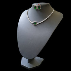 Emerald Green Necklace Set