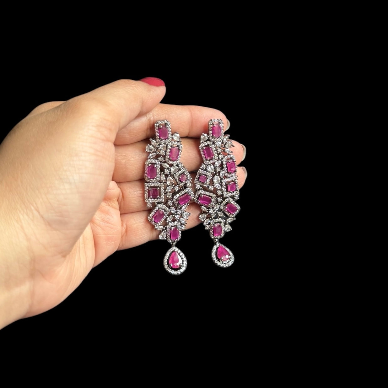Ruby Earrings