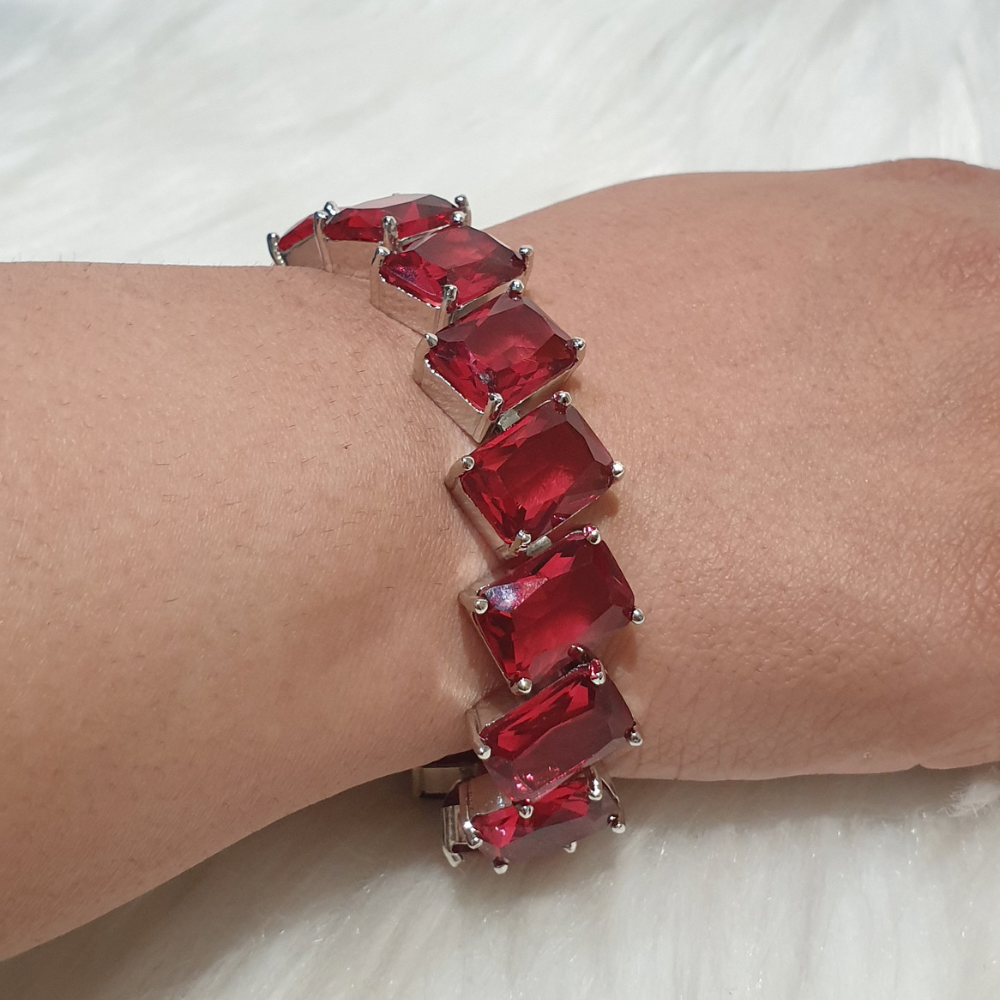 Garnet Red Bracelet