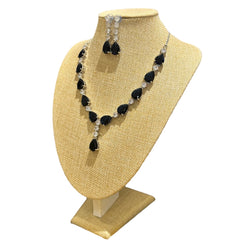 Blue Sapphires Necklace Set