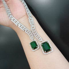 Emerald Green Necklace Set