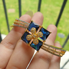 Blue Sapphire Necklace Set