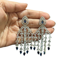 Blue Sapphires Earrings