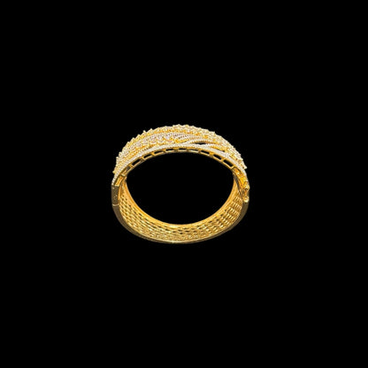 Gold Plated Openable Bangle