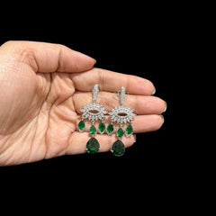 Emerald Green Earrings