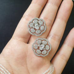 Stunning Cubic Zirconia Pendant Set