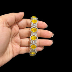 Yellow Topaz Bracelet