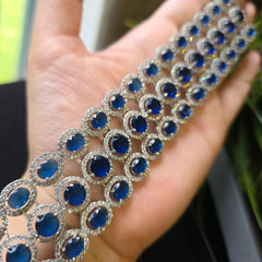 Feva - Stunning Sapphire Blue Bracelet