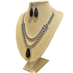 Purple Amethyst Necklace Set