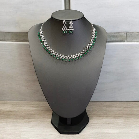 Emerald Green Necklace Set