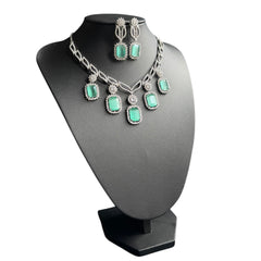 Mint Quartz Necklace Set