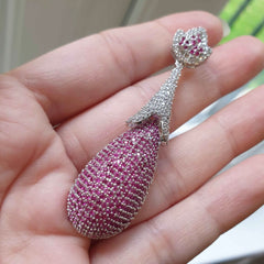 Stunning Ruby Earrings