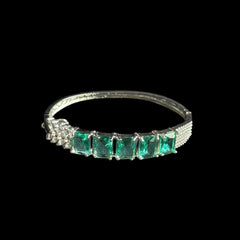 Green Topaz Openable Bangle