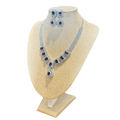 Purple Amethysts Necklace Set