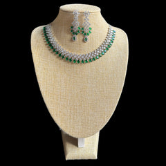 Emerald Green Necklace Set