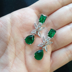 Emerald Green Necklace Set