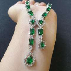Emerald Green Necklace Set