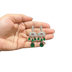 Emerald Green Earrings