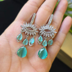 Mint Quartz Earrings