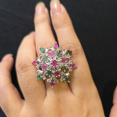 Stunning Size Adjustable Ring