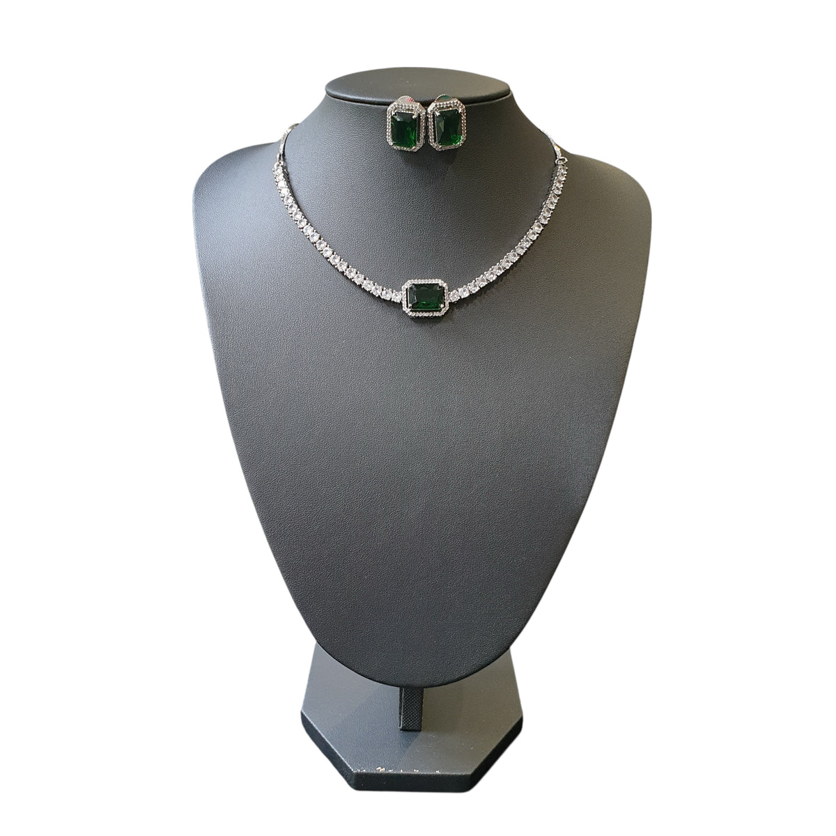 Emerald Green Necklace Set