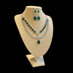 Emerald Green Necklace Set