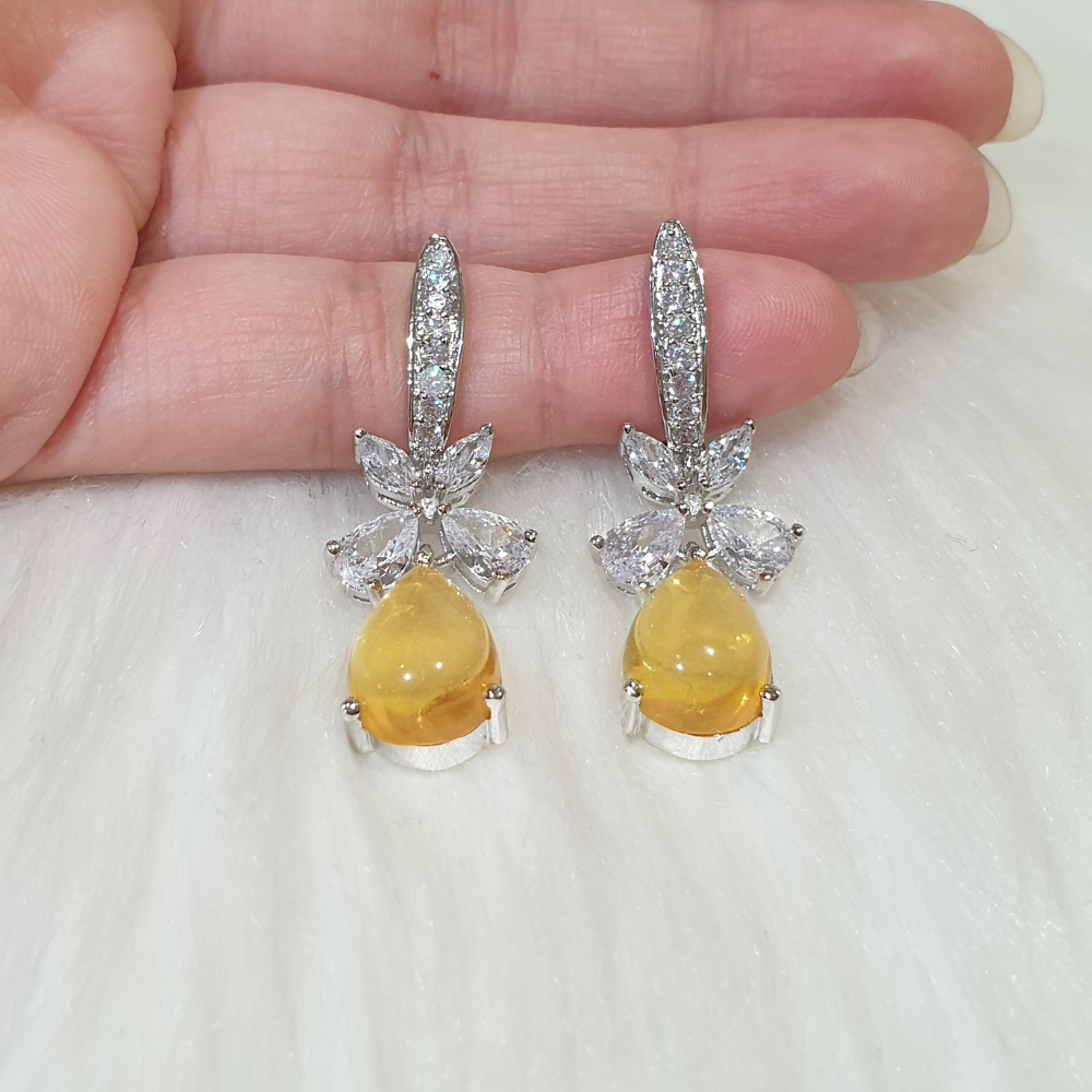 Yellow Citrine Earrings
